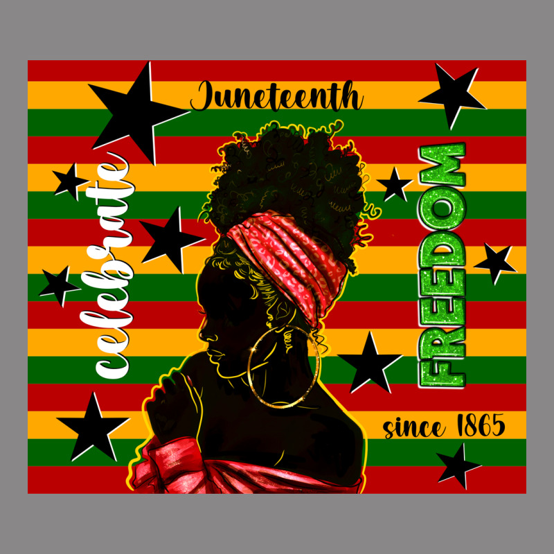 Juneteenth Celebrate Freedom Since 1865 Vintage Tee by TumblerDesignByShophia | Teevron