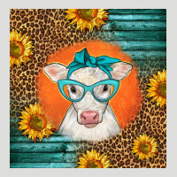 Charolais Cow Zipper Hoodie | Teevron