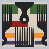 Afro Comb Seamless Pattern Premium Hoodie | Teevron