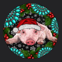 Baby Pig Christmas Vintage Tee | Teevron