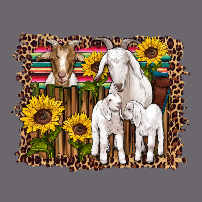 Gats Baby Gots Sunflowers Wooden Serape Leopard Premium Sweatshirt by Artiststas | Teevron