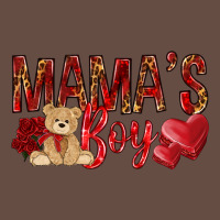 Mamas Boy With Leopard Mother's Day Long Sleeve Tee | Teevron