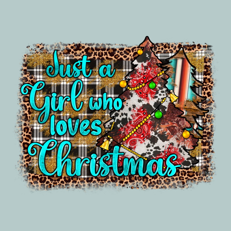 Just A Girl Who Loves Christmas Heavy Core Tee by JahusDesignShop | Teevron