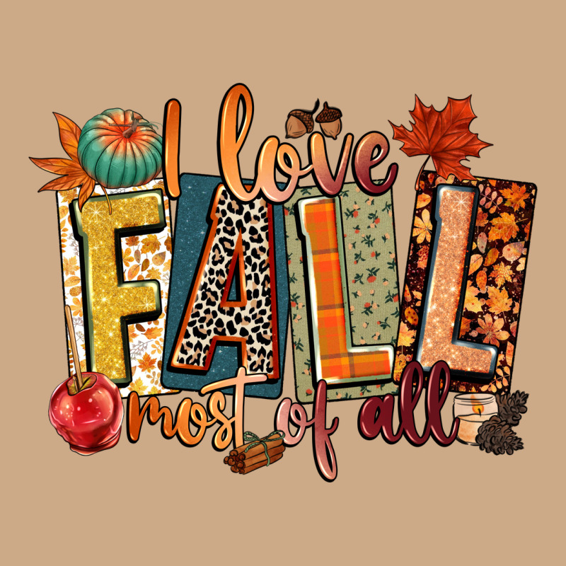 I Love Fall Most Of All Vintage Hoodie by CowGirlArtShop | Teevron