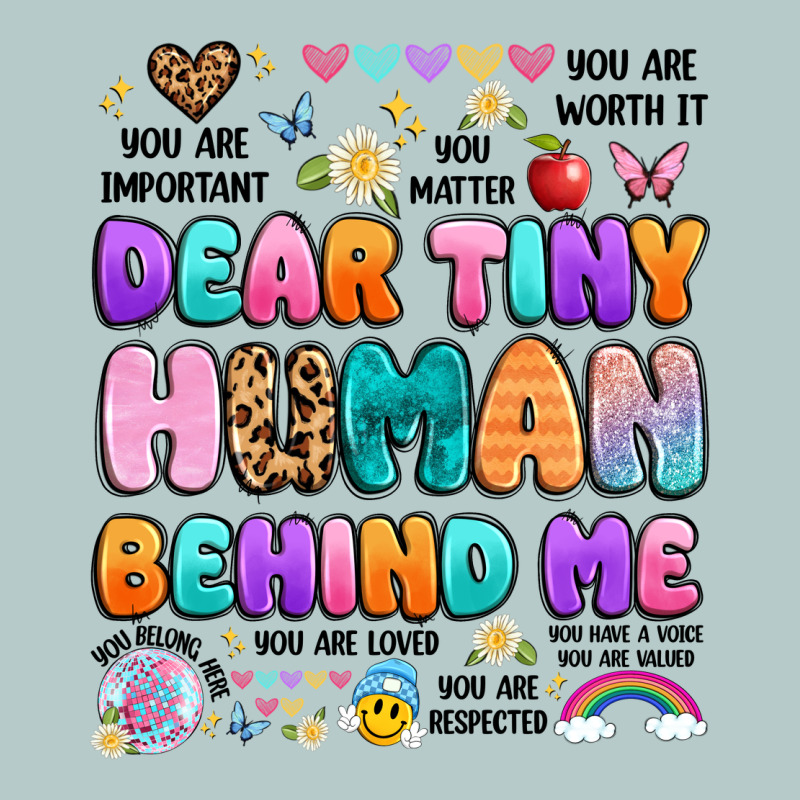 Dear Tiny Human Behind Me Heavy Core Tee by Artiststas | Teevron