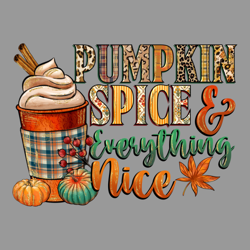 Pumpkin Spice And Everything Nice Vintage Hoodie by CowGirlArtShop | Teevron