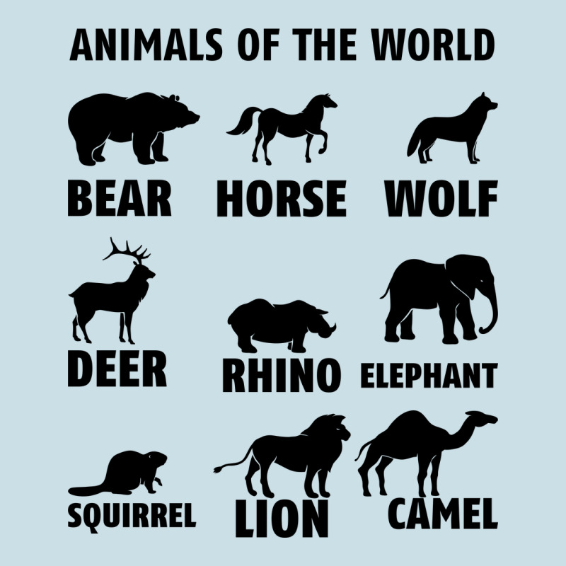 Animal Of The World Ladies Tee by Bettercallsaul | Teevron