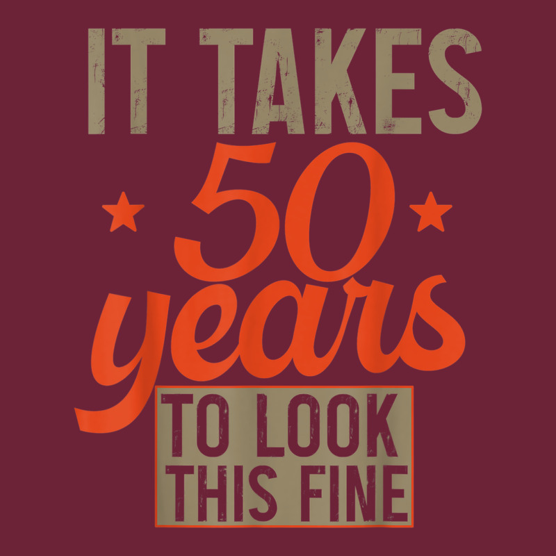 50 Years Old 50th Birthday Gifts For Men And Women Long Sleeve Tee by minhPixels | Teevron
