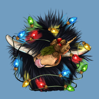 Christmas Black Angus Gnome Urban Heavy Tee | Teevron