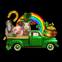 St. Patrick's Day Farm Animals Long Sleeve Tee | Teevron