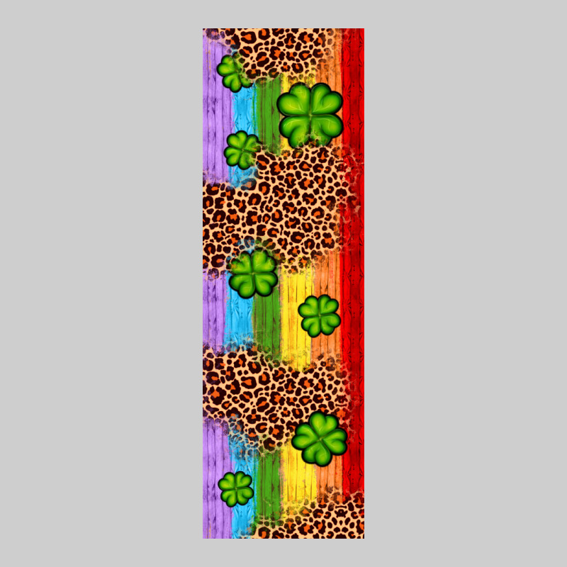 St. Patrick's Day Western Shamrock Leopard Rainbow Premium Sweatshirt by Artiststas | Teevron