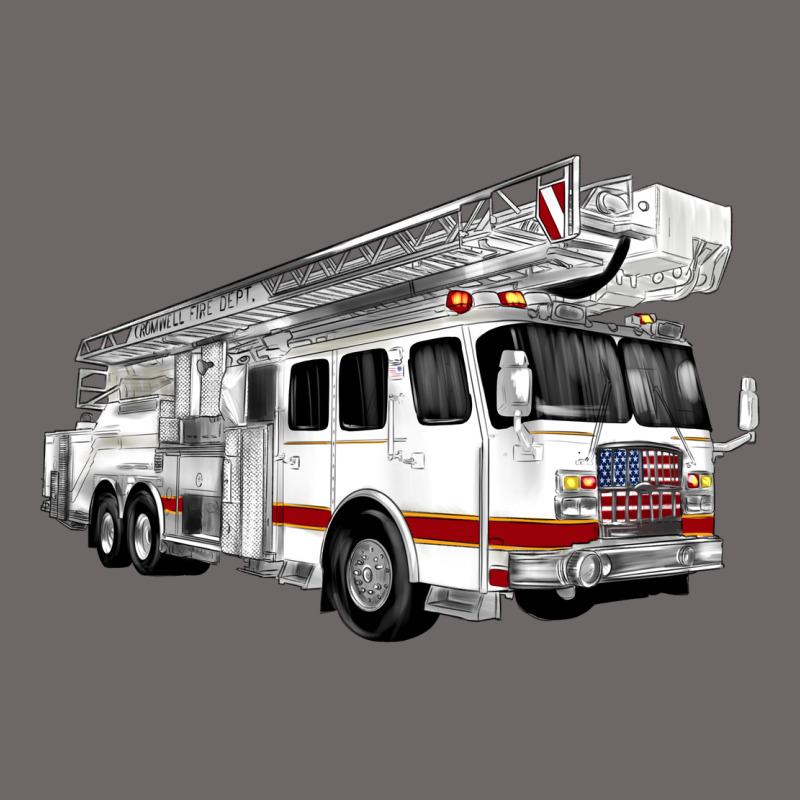 White Fire Truck Classic Tee by Artiststas | Teevron