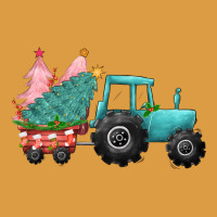 Christmas Tree Tractor Urban Heavy Tee | Teevron