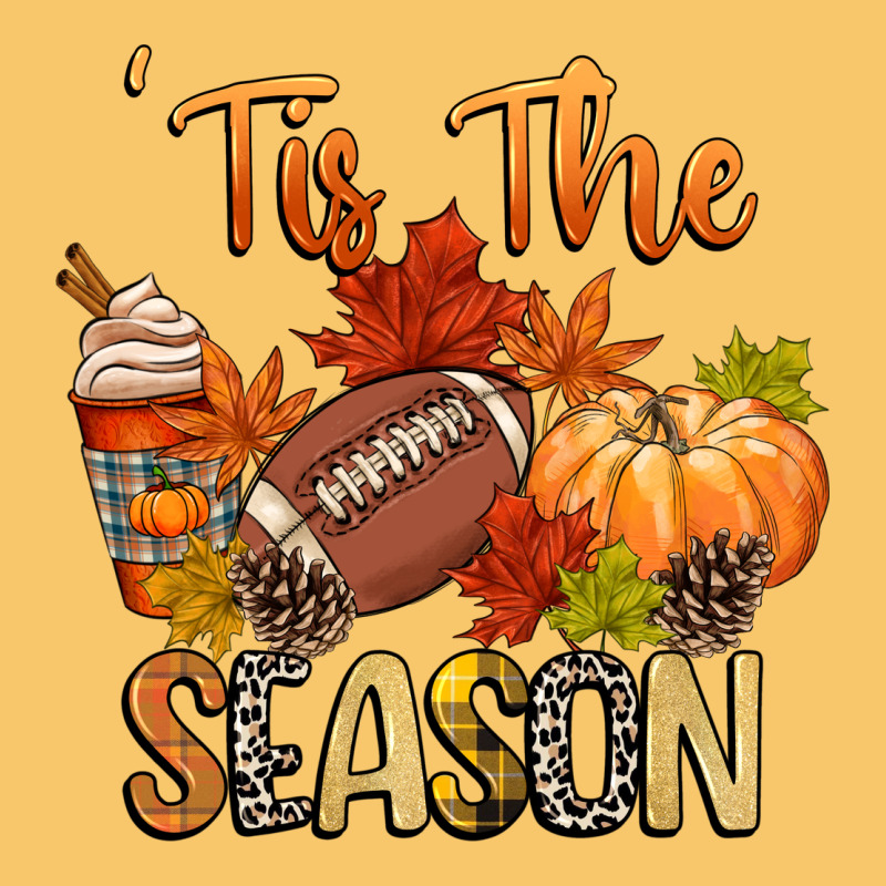 Tis The Season Football Vintage Hoodie by CowGirlArtShop | Teevron