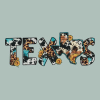 Texas Sunflower Cowhide Leopard Texas Map Heavyweight Hoodie | Teevron