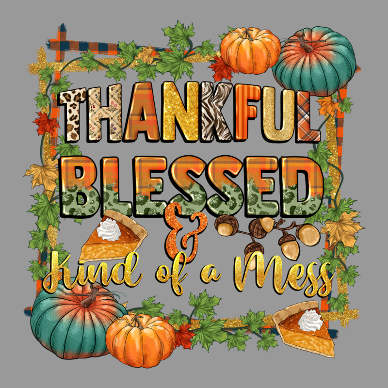 Thankful Blessed And Kind Of A Mess Vintage Hoodie by CowGirlArtShop | Teevron