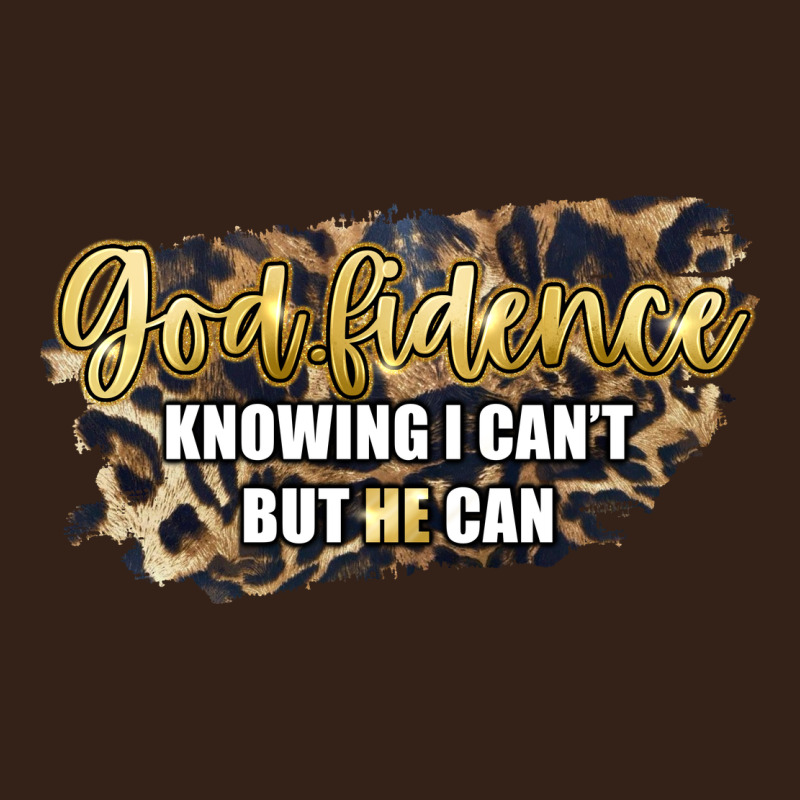 God Fidence Knowing I Can't But He Can Heavy Core Tee by Artiststas | Teevron