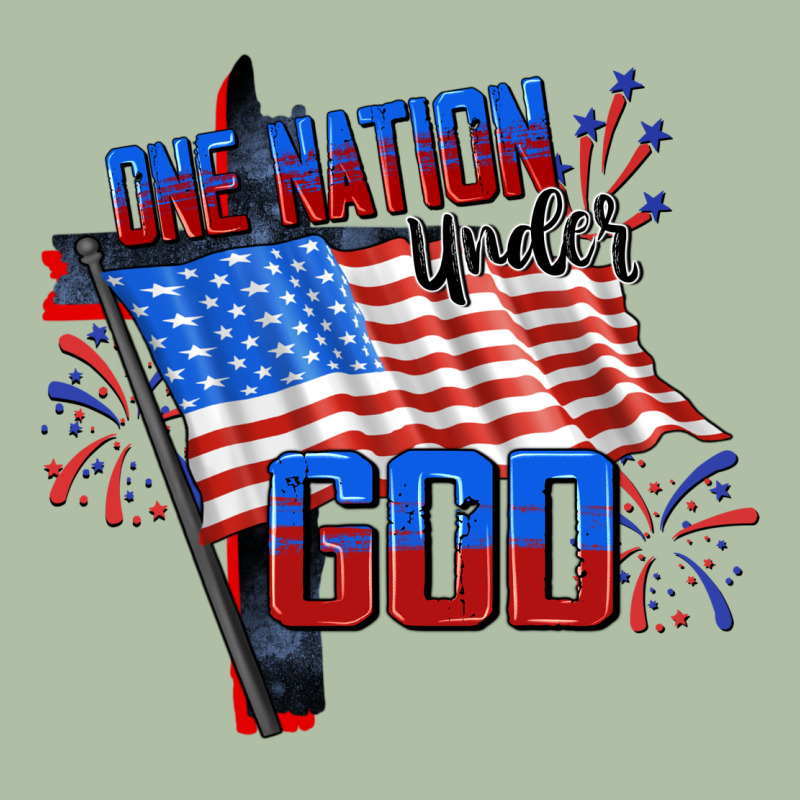 One Nation Under God Urban Heavy Tee by CowGirlArtShop | Teevron
