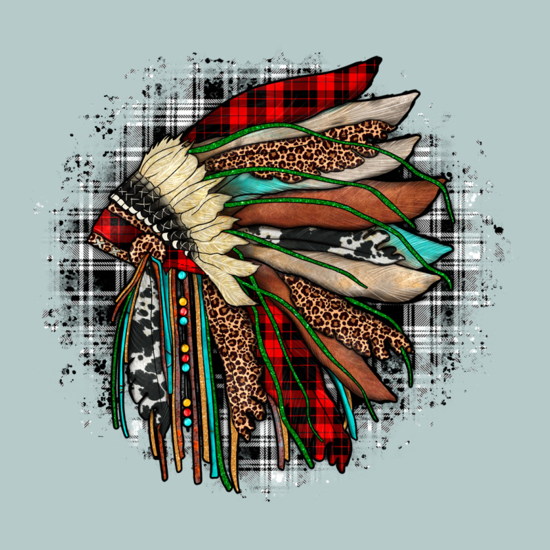 Indian Headdress Heavy Core Tee by JahusDesignShop | Teevron