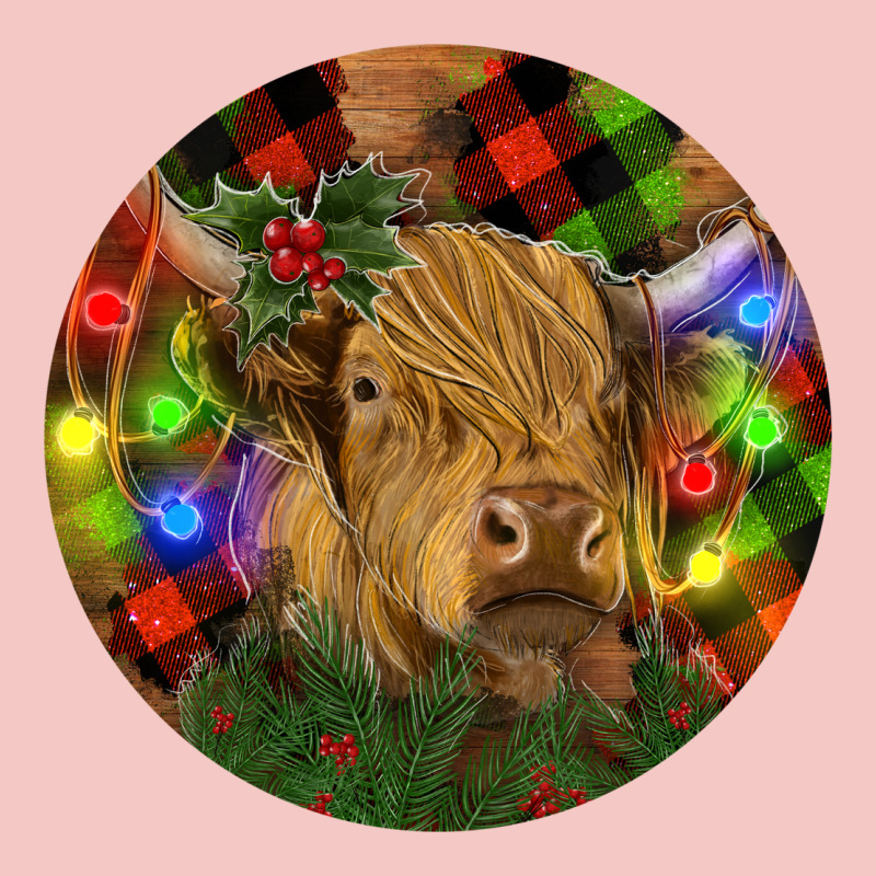 Brown Cow Christmas Urban Heavy Tee by RanaPortraitStore | Teevron