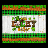 St Patricks One Lucky Heifer Premium Sweatshirt | Teevron