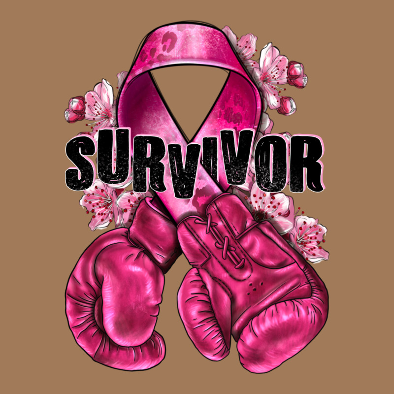 Survivor Breast Cancer With Boxing Gloves Classic Tee by NancyCooperArtShop | Teevron
