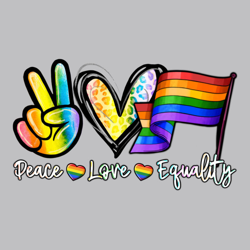 Peace Love Equality Classic Tee by NancyCooperArtShop | Teevron