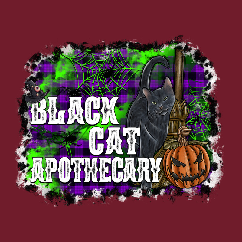 Black Cat Apothecary Zipper Hoodie by SublimationCraftShop | Teevron