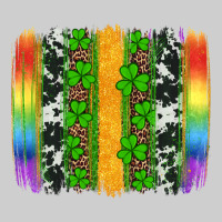 St Patricks Day Rainbow Brushstroke Premium Sweatshirt | Teevron