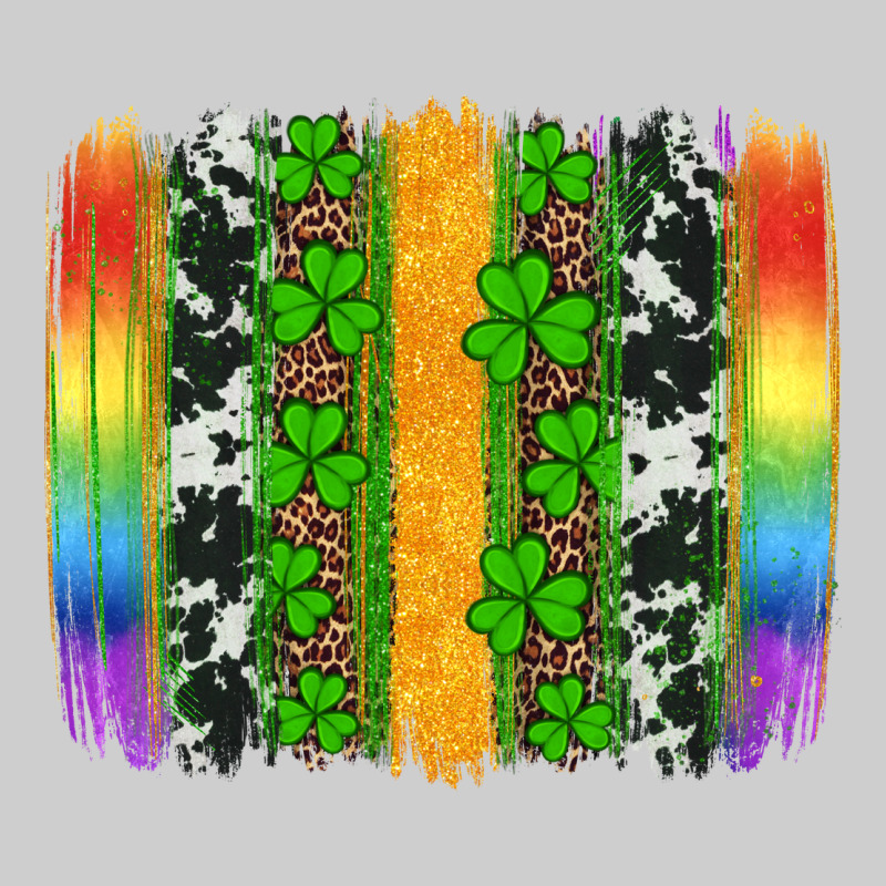 St Patricks Day Rainbow Brushstroke Premium Sweatshirt by Artiststas | Teevron