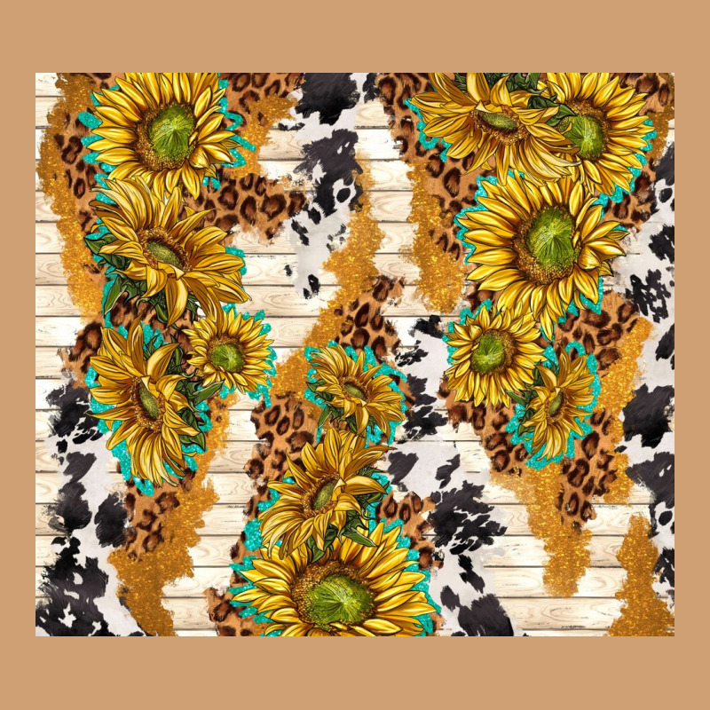 Sunflowers With Patterns Vintage Tee by TumblerDesignByShophia | Teevron
