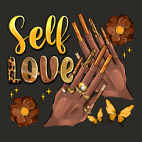 Black Woman Self Love Nails Heavy Core Tee | Teevron