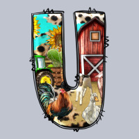 Farm Life Alphabet Lowercase Letters U Premium Hoodie | Teevron