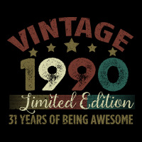 Vintage 1990 Limited Edition 31 Years Of Being Awesome Ladies Tee | Teevron