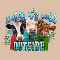 Heifers Its Cold Outside Urban Heavy Tee | Teevron