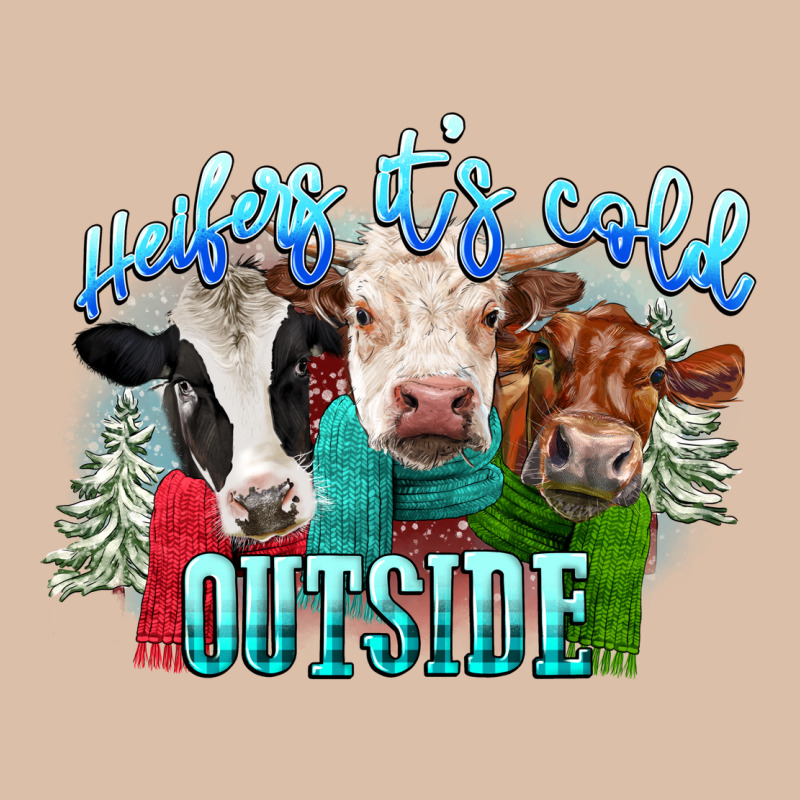 Heifers Its Cold Outside Urban Heavy Tee by CowGirlArtShop | Teevron