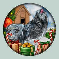 Ameraucana Rooster Christmas Zipper Hoodie | Teevron