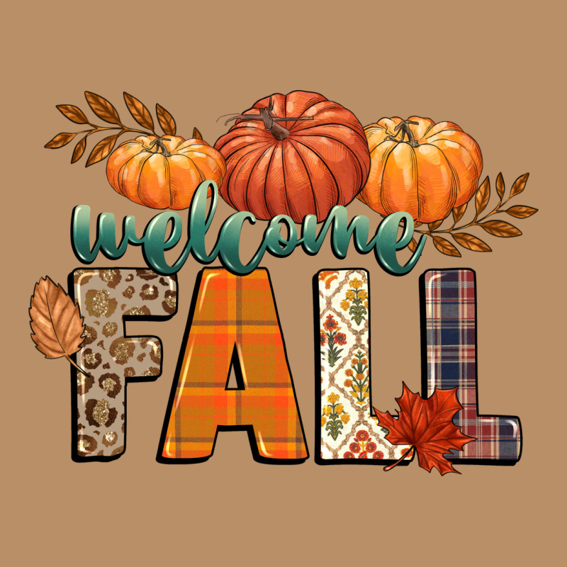 Welcome Fall Vintage Hoodie by CowGirlArtShop | Teevron