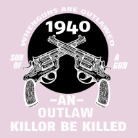 Guns - When Guns Are Outlawed I'll Be Outlaw Ladies Tee | Teevron