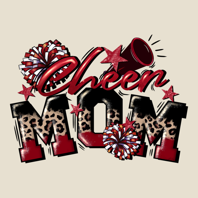 Cheer Mom  Maroon Urban Heavy Tee by CowGirlArtShop | Teevron