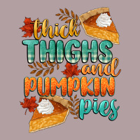 Thick Thighs And Pumpkin Pies Vintage Hoodie | Teevron