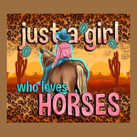Just A Girl Who Loves Horses Vintage Tee | Teevron