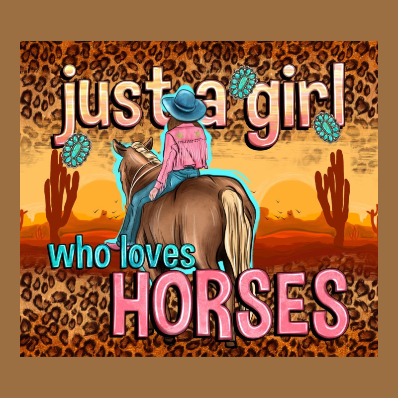 Just A Girl Who Loves Horses Vintage Tee by TumblerDesignByShophia | Teevron