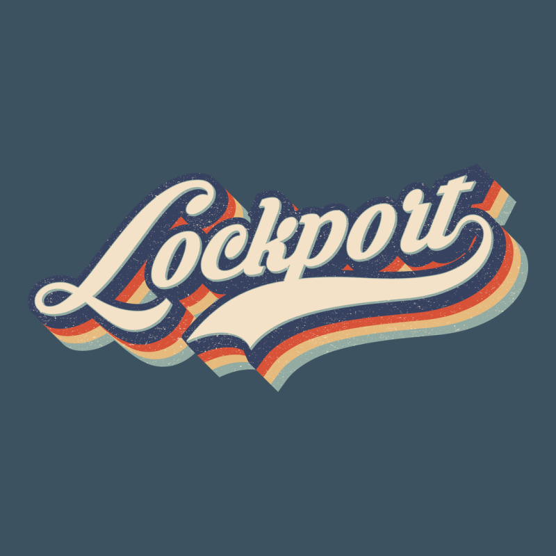 I Love Lockport City Usa Retro Vintage Urban Heavy Tee by minhPixels | Teevron