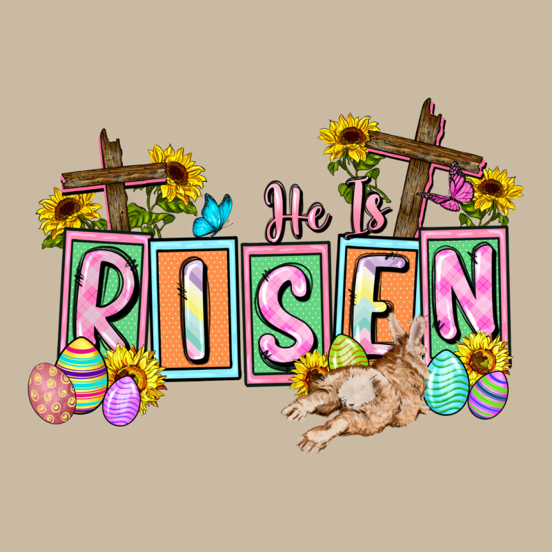 He Is Risen Easter  Easter Day Long Sleeve Tee by CowGirlArtShop | Teevron