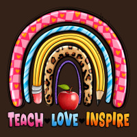 Teach Love Inspire Rainbow Heavy Core Tee | Teevron