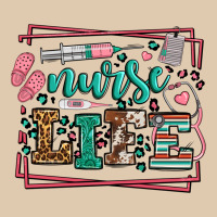 Nurse Life Leopard Frame Heavyweight Sweatshirt | Teevron