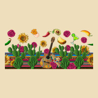 Mexican Sombrero Guitar Rose Cactus Libbey  Cup Premium Hoodie | Teevron