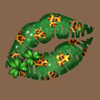 Green And Leopard Patterned Irish Day Lips Premium Tee | Teevron