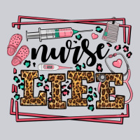 Nurse Life Leopard Frame Heavyweight Sweatshirt | Teevron